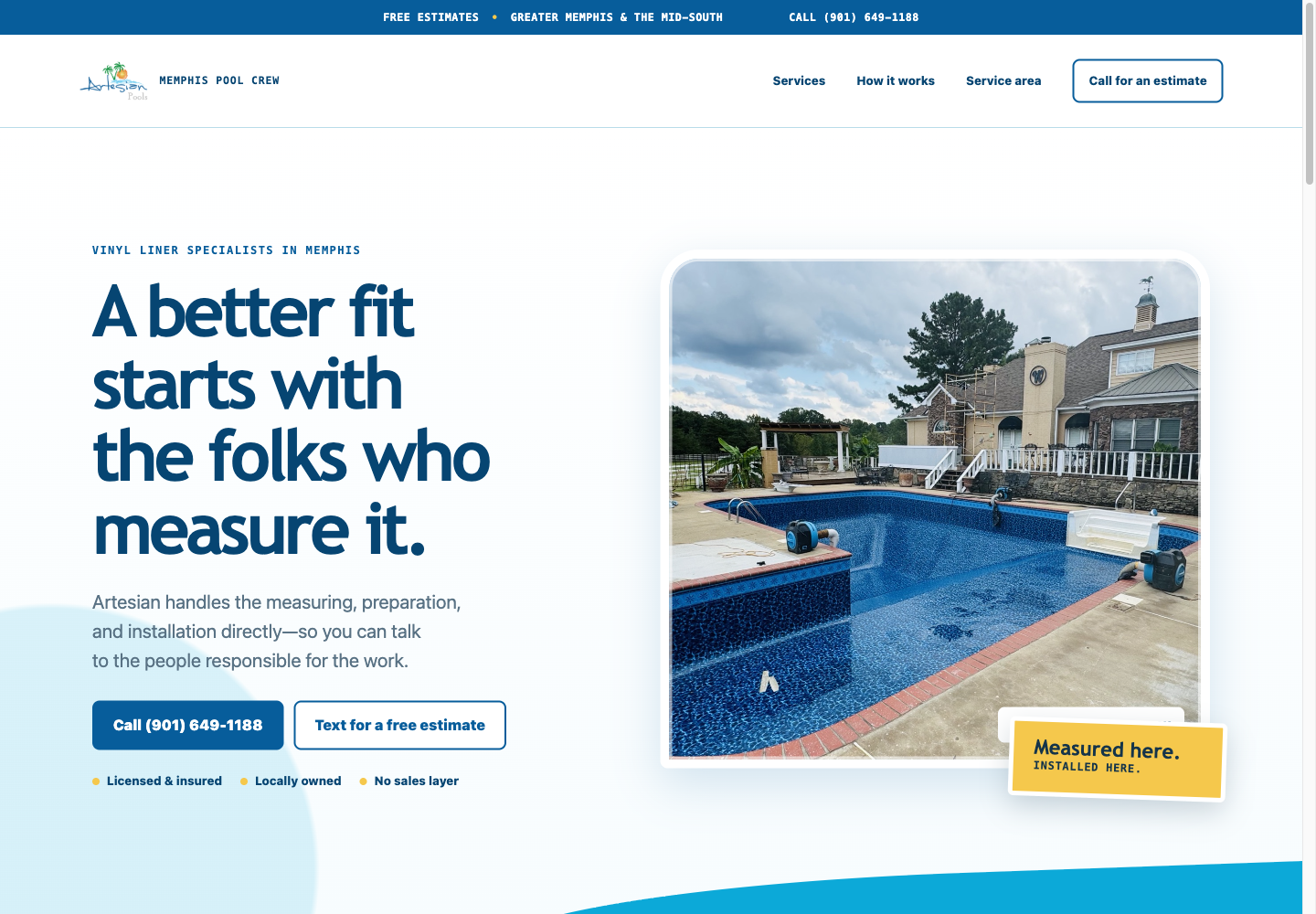 Local Trust homepage preview